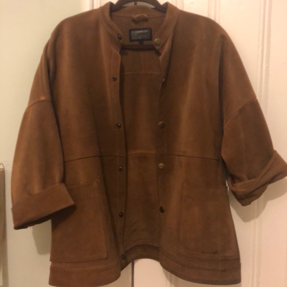 Current/Elliott Fringe Suede Chore Jacket 🌻☮️
